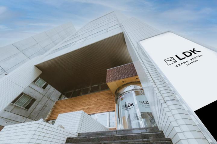 Grand Hostel Ldk Sapporo Exterior foto